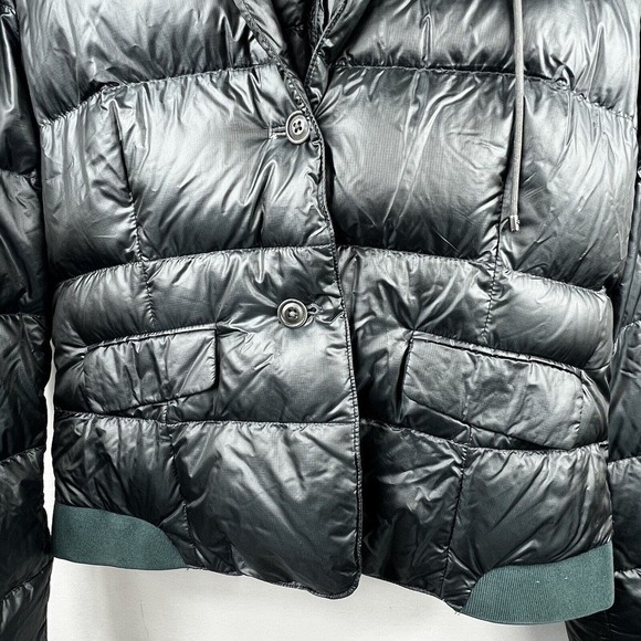 Ralph Lauren RLX Olive Green Puffer Jacket Size L Goose Down Quilted - Picture 4 of 16